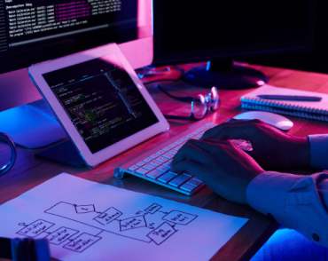 планшет с палитрой